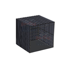 12x12 3-Sided Enclosed Shelter Kit 14 Gauge