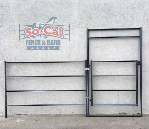12ft panel gate combo for horse stall