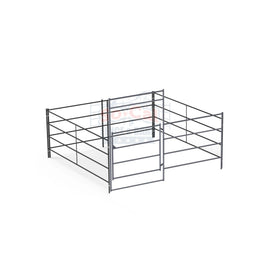 12x12 Horse Stall Kit (4-Rail)