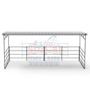 12x24 Horse Shelter Kit | Sloped Roof | Powder-Coated-3