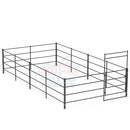 12x24 Horse Stall Kit (4-Rail)-1