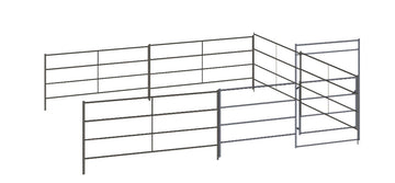 24X24 Add-On Stall (5 Rail)