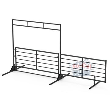 20ft Freestanding Cattle Gate Combo