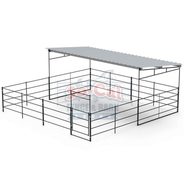 24x24 horse stall