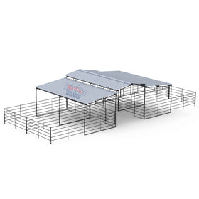 Mare motel with 4 stalls and covers