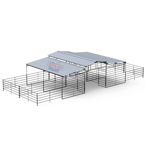 Mare motel with 4 stalls and covers