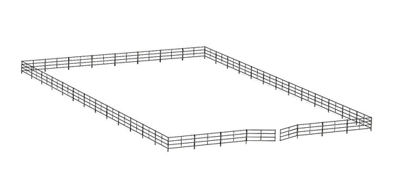 140Ft X 240Ft Riding Arena (5 Rail)