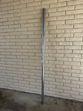 8ft x 2-3/8" Post - Schedule 40 - Galvanized - No End Cap - 0