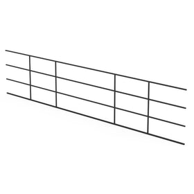 20Ft Continuous Fence Panel 14-Gauge Steel 1-1/4" (4 Rail)
