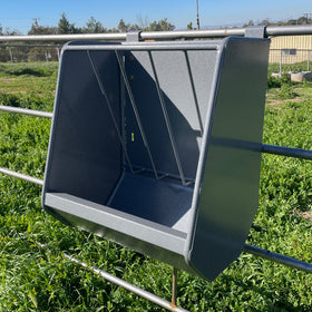 Heavy Duty Horse Feeders Powder Coated Steel "Dapple Gray"