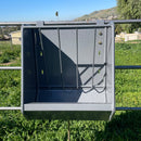 Heavy Duty Horse Feeders Powder Coated Steel "Dapple Gray"-2
