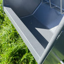 Heavy Duty Horse Feeders Powder Coated Steel "Dapple Gray"-3