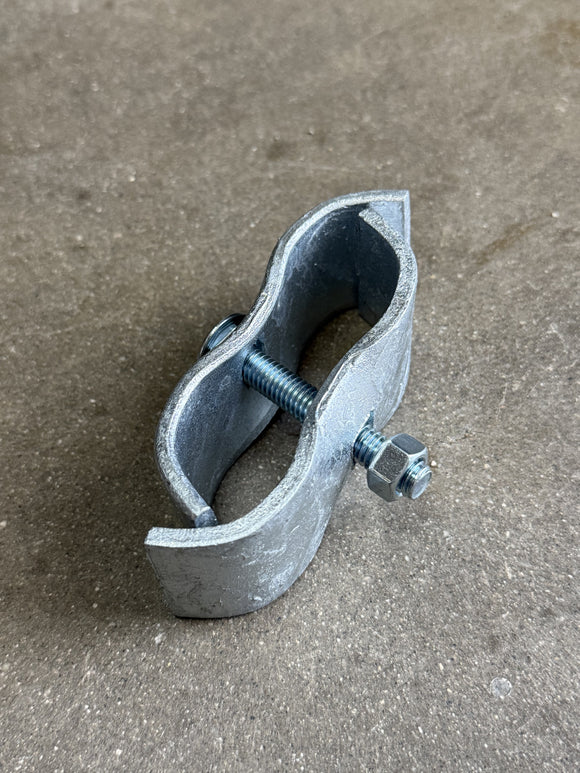 1-5/8" Galvanized Panel Clamp for 1-5/8" Post - Heavy Duty