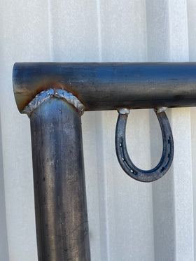 Hitching Post 6ft Wide x 6ft Tall 2-3/8" (No Shoe) - 0
