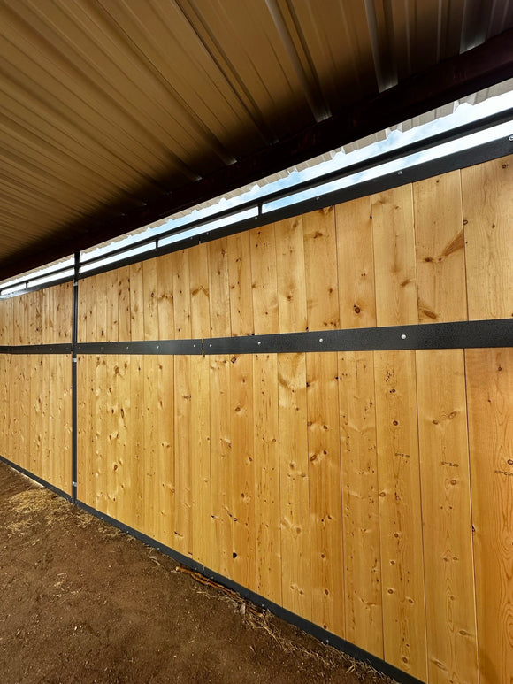 12x24 Loafing Shed (3 Walls) Wood Not Included