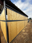 12x24 Loafing Shed (3 Walls) Wood Not Included-5