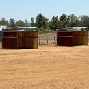 12x12 Loafing Shed (3 Walls) Wood Not Included-2