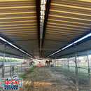 The MEGA MOTEL - 8-Stall Mare Motel - 48x82 Stalls - 15ft Breezeway-3