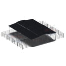 Mare Motel with (8) 12x24 Stalls and 12ft Breezeway 4-Rail-1