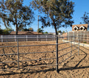 50ft Round Pen (5-Rail) 14-Gauge Steel-3