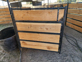 Panel Gate Combo 10ft 5-Rail WOOD INSERTABLE - 0